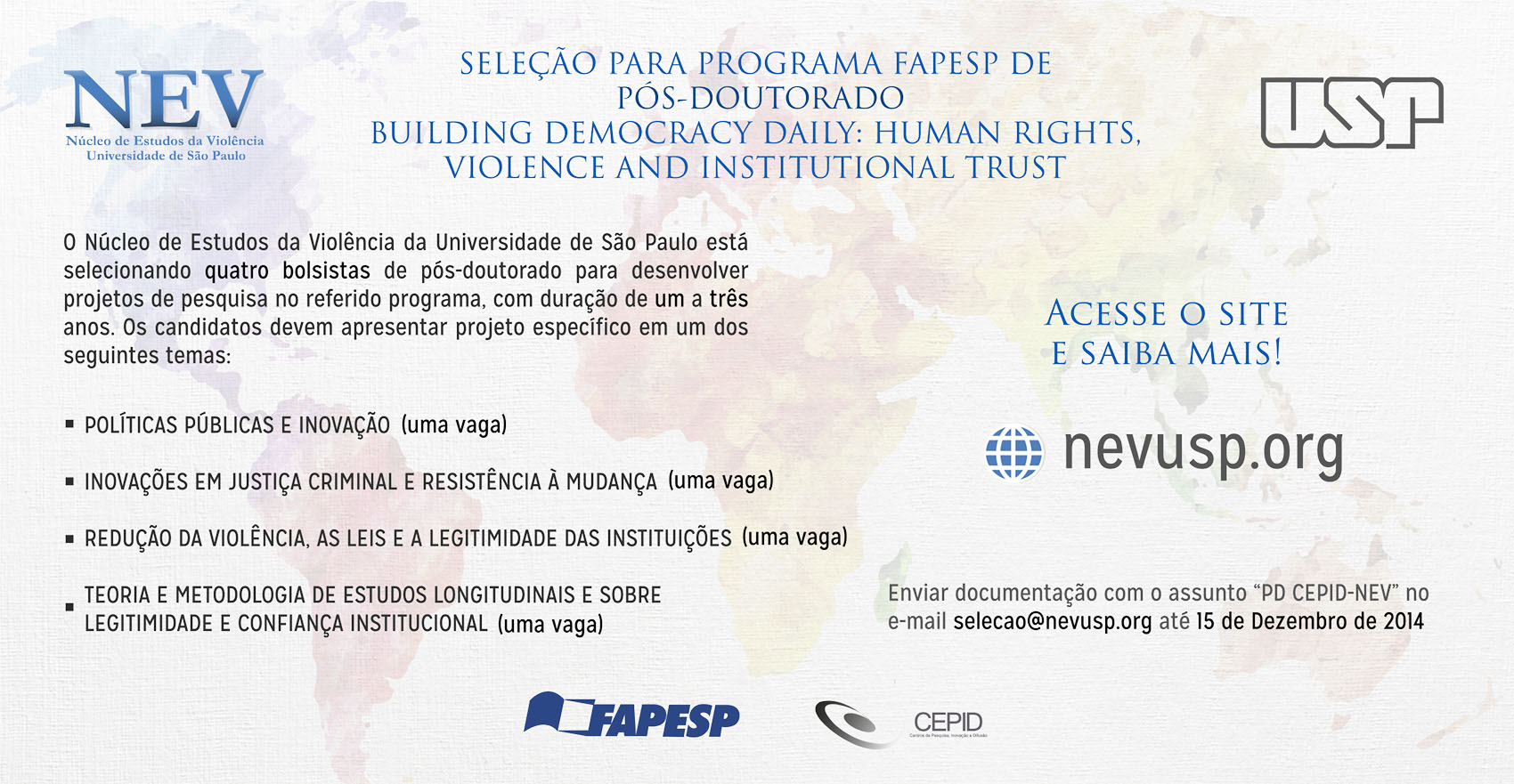 banner para email Pos Doc