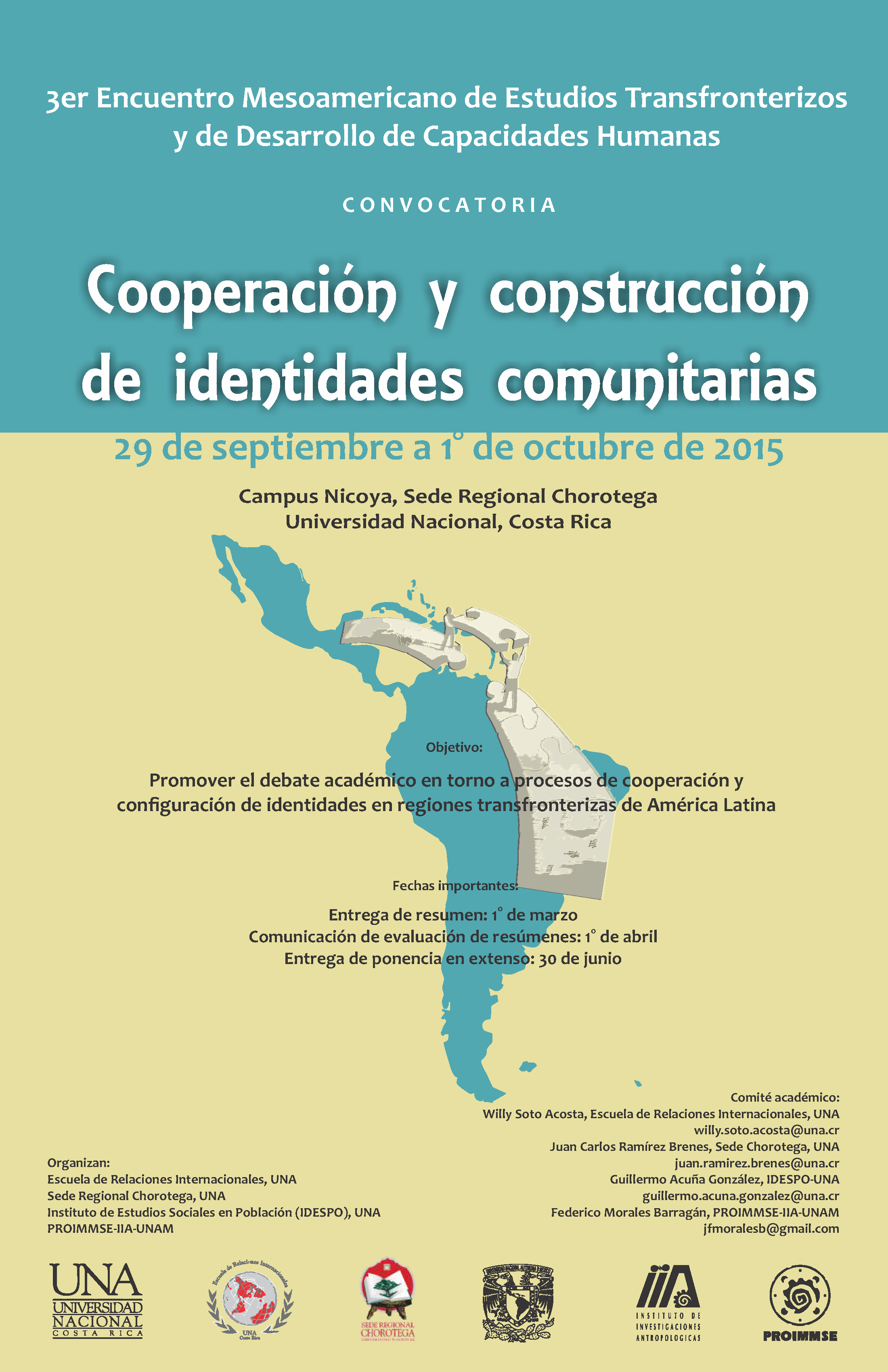 III Encuentro Estudios Transfronterizos UNAM-UNA