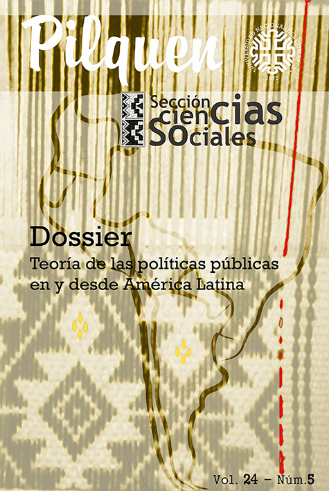 Difusión del Dossier “Teorías de las políticas públicas en y desde América Latina” de Revista Pilquen – Grupo de Investigación en Políticas Públicas Comparadas (GIPPC)