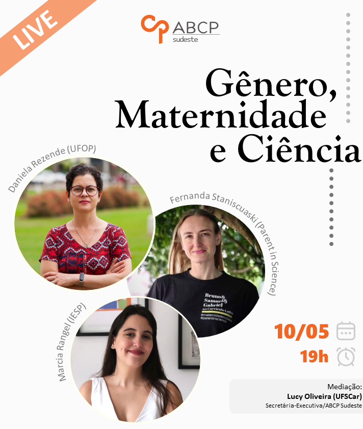 Debate “Gênero, Maternidade e Ciência” – Associação Brasileira de Ciência Política (ABCP) Sudeste