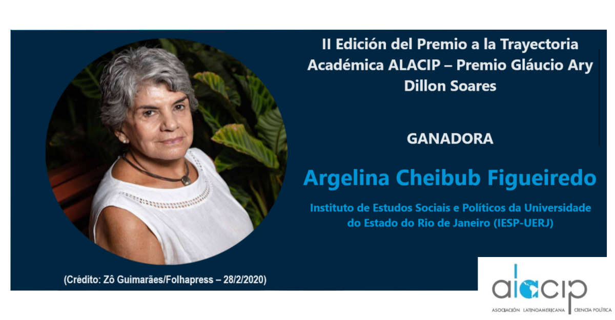 Resultado de la II Edición del Premio Gláucio Soares a la Trayectoria Académica de ALACIP (2024)