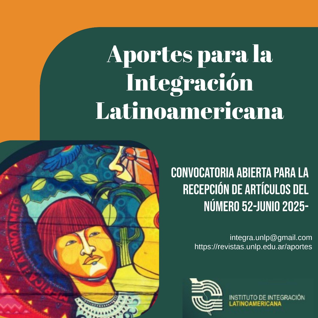 Convocatoria abierta para la Revista Aportes para la Integración Latinoamericana