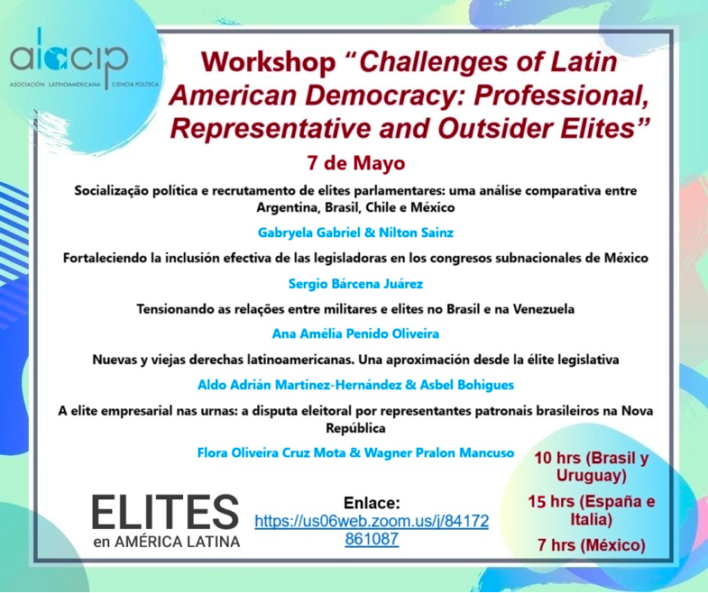 Workshop “Challenges of Latin American Democracy: Professional, Representative and Outsider Elites” – Grupo de Investigación Elites en América Latina
