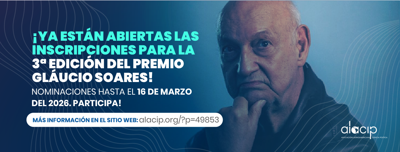 III Edición del Premio a la trayectoria académica ALACIP – Premio Gláucio Ary Dillon Soares 2026